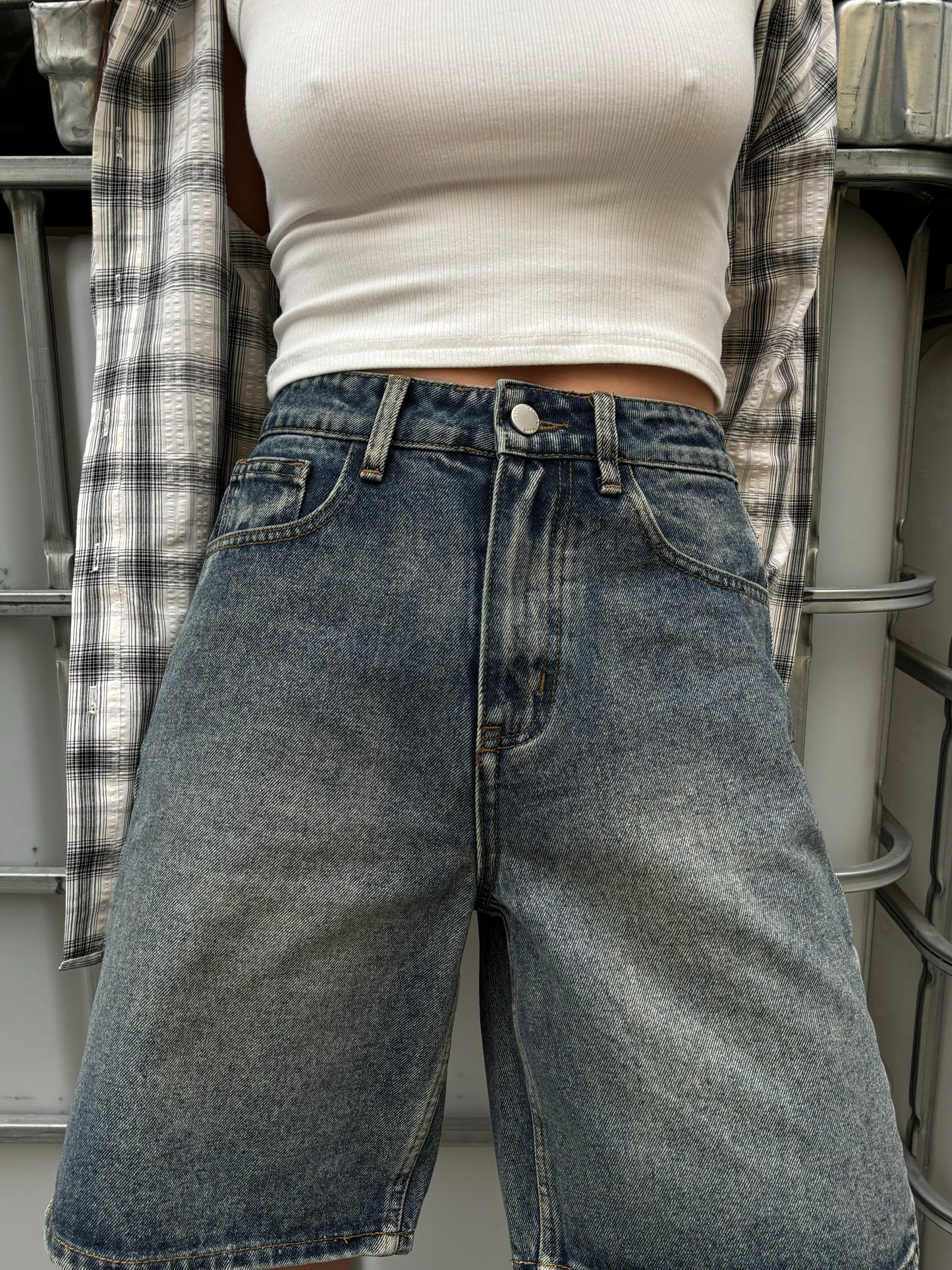 Bermuda regular fit in denim