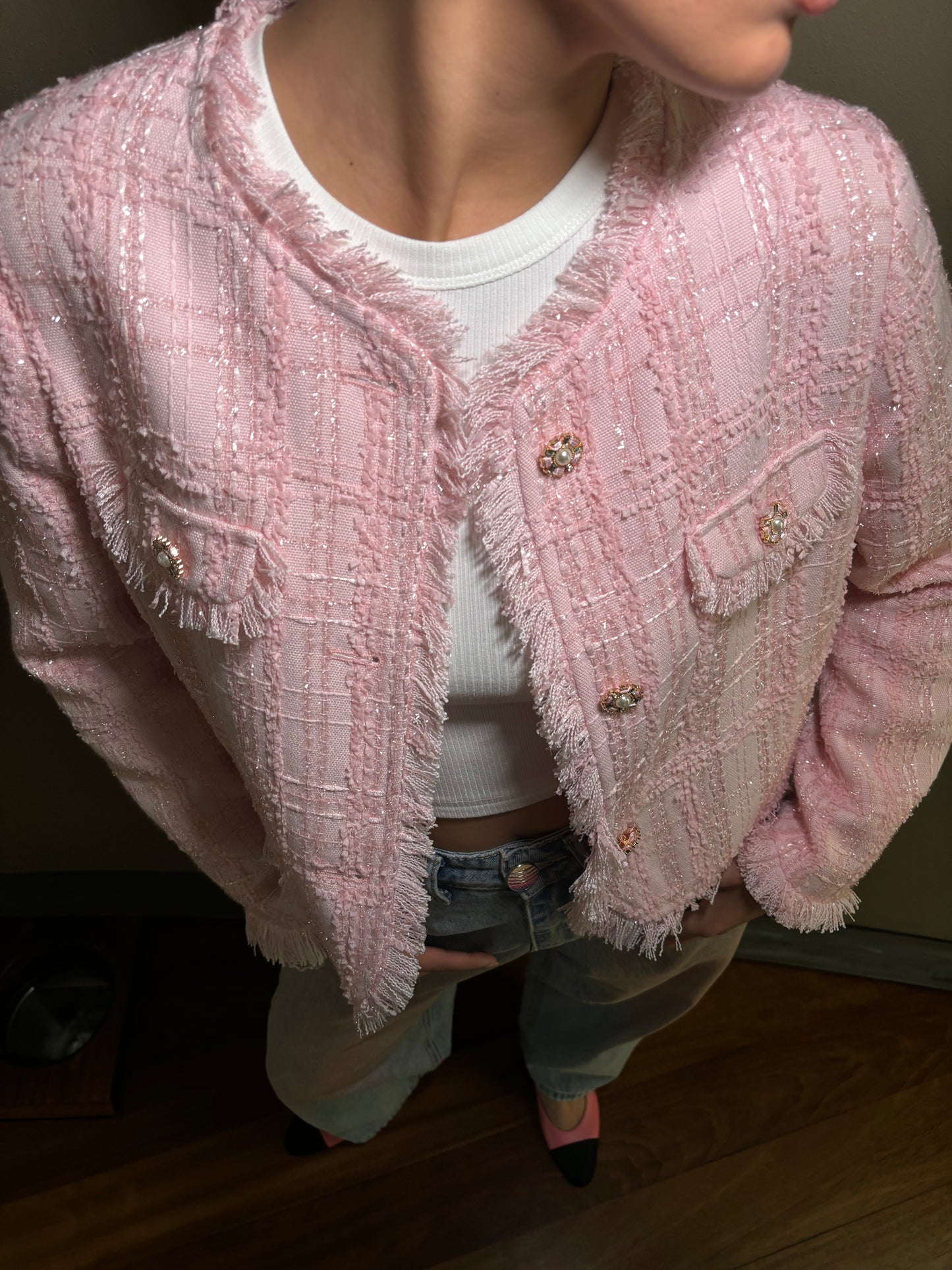 BALLERINA - Blazer in tweed