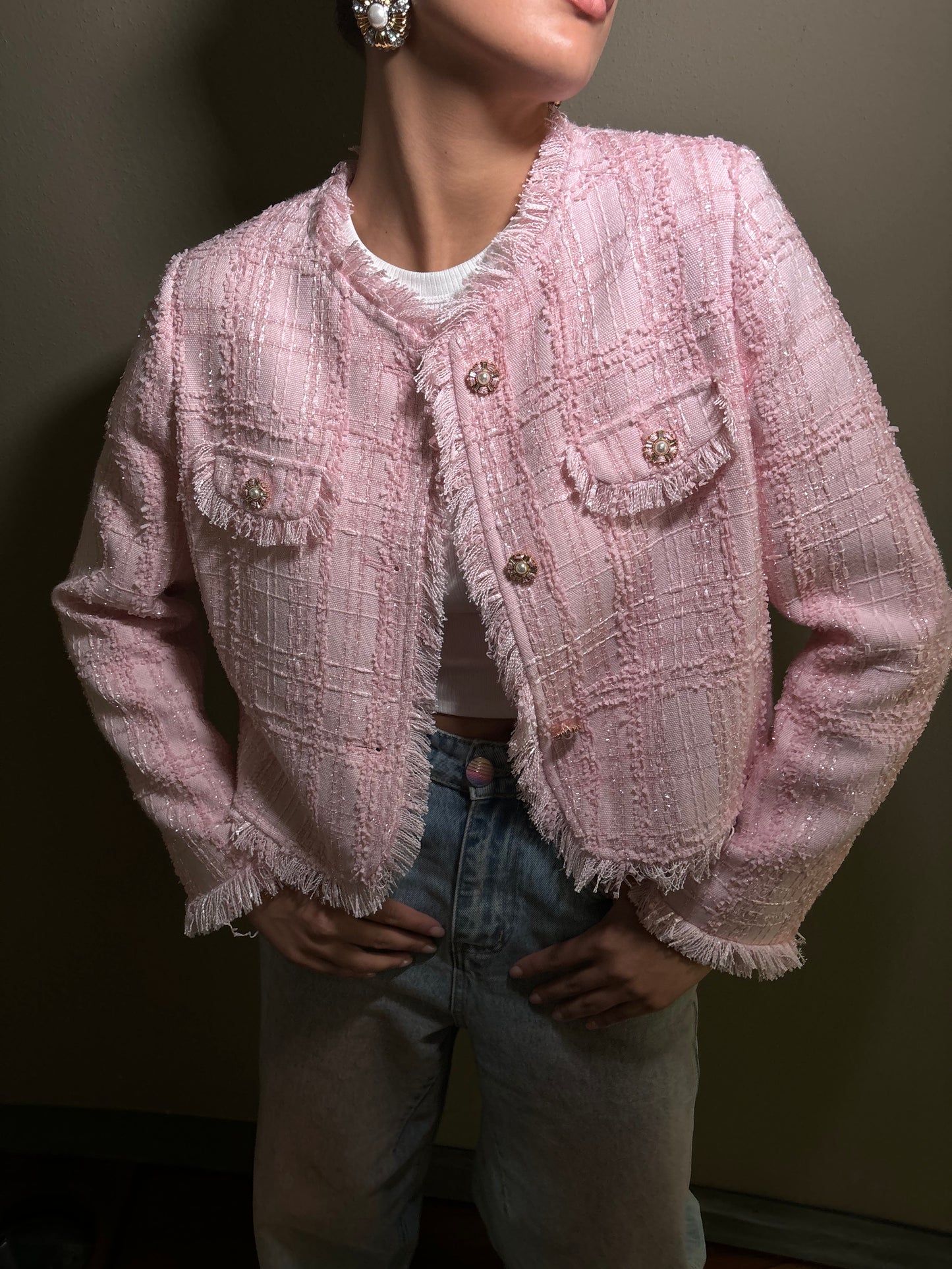 BALLERINA - Blazer in tweed