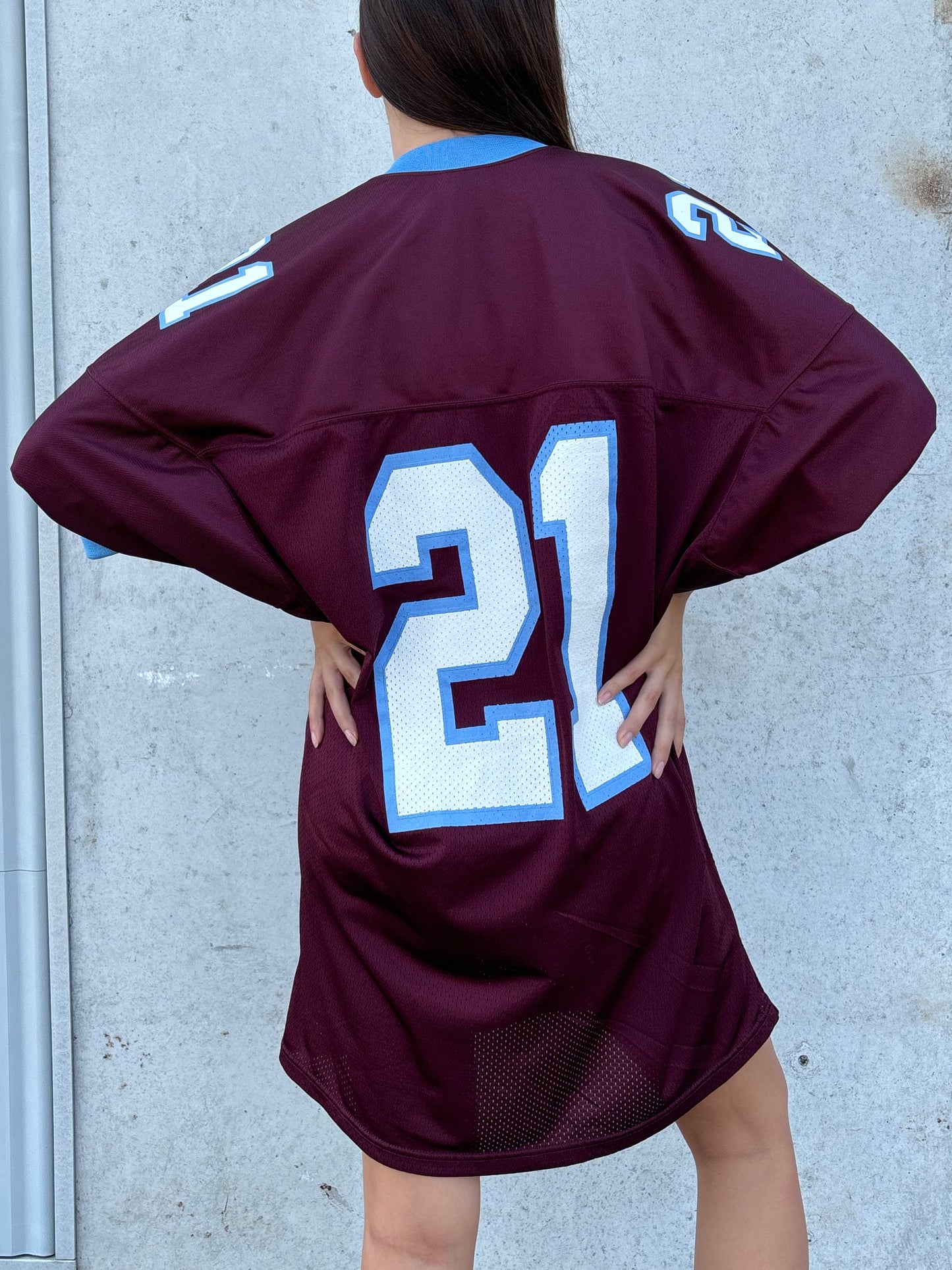 T-shirt dress baseball 21