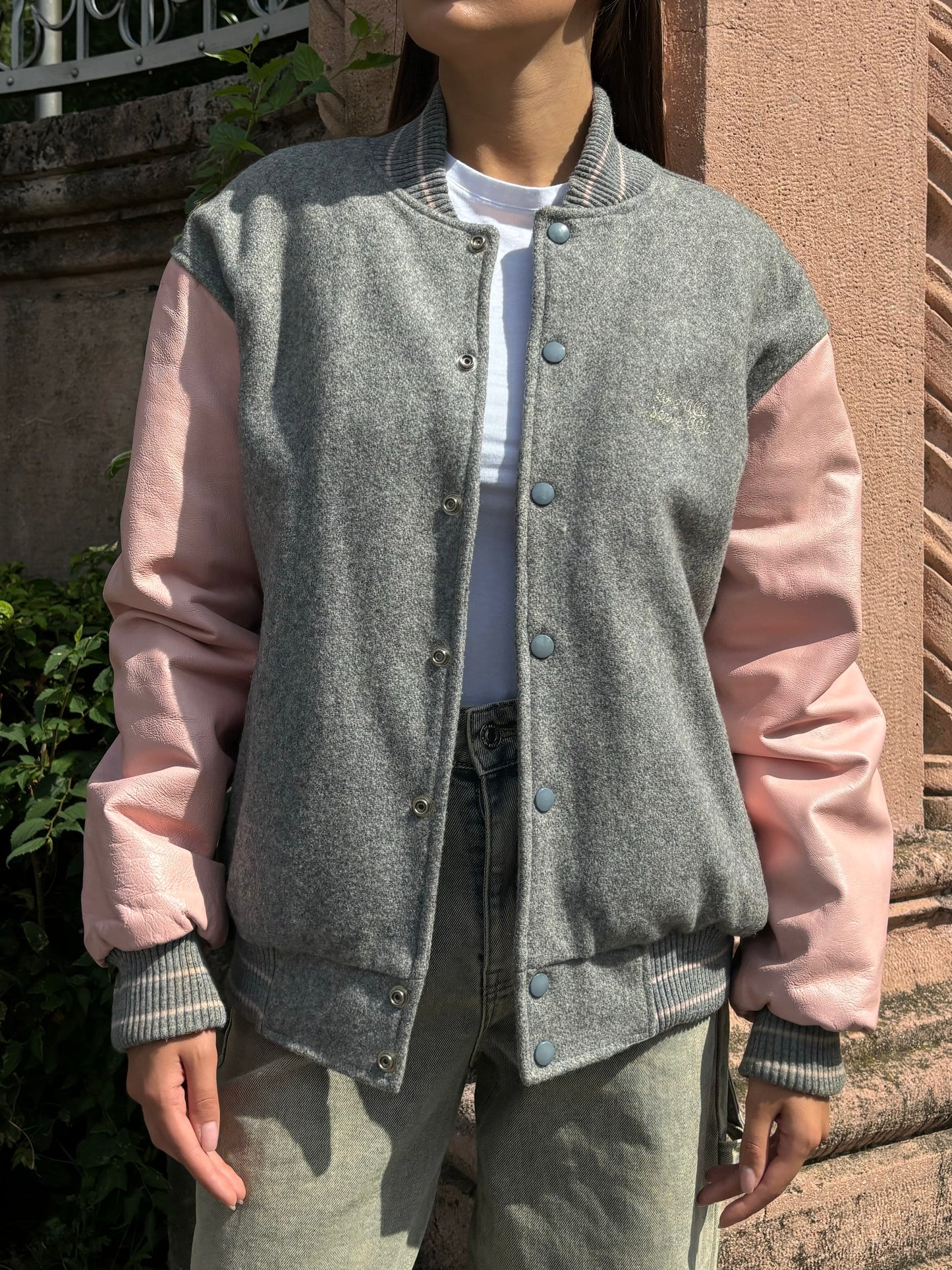 Bomber varsity rosa