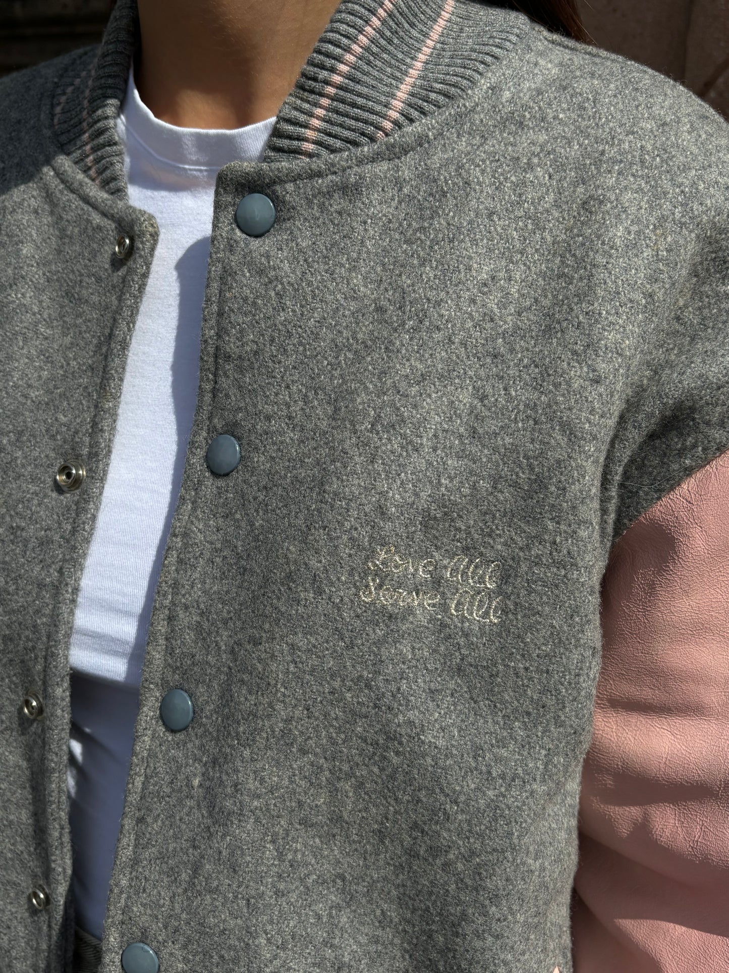 Bomber varsity rosa