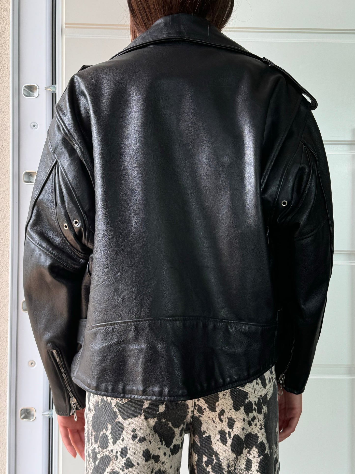 Chiodo pelle vintage