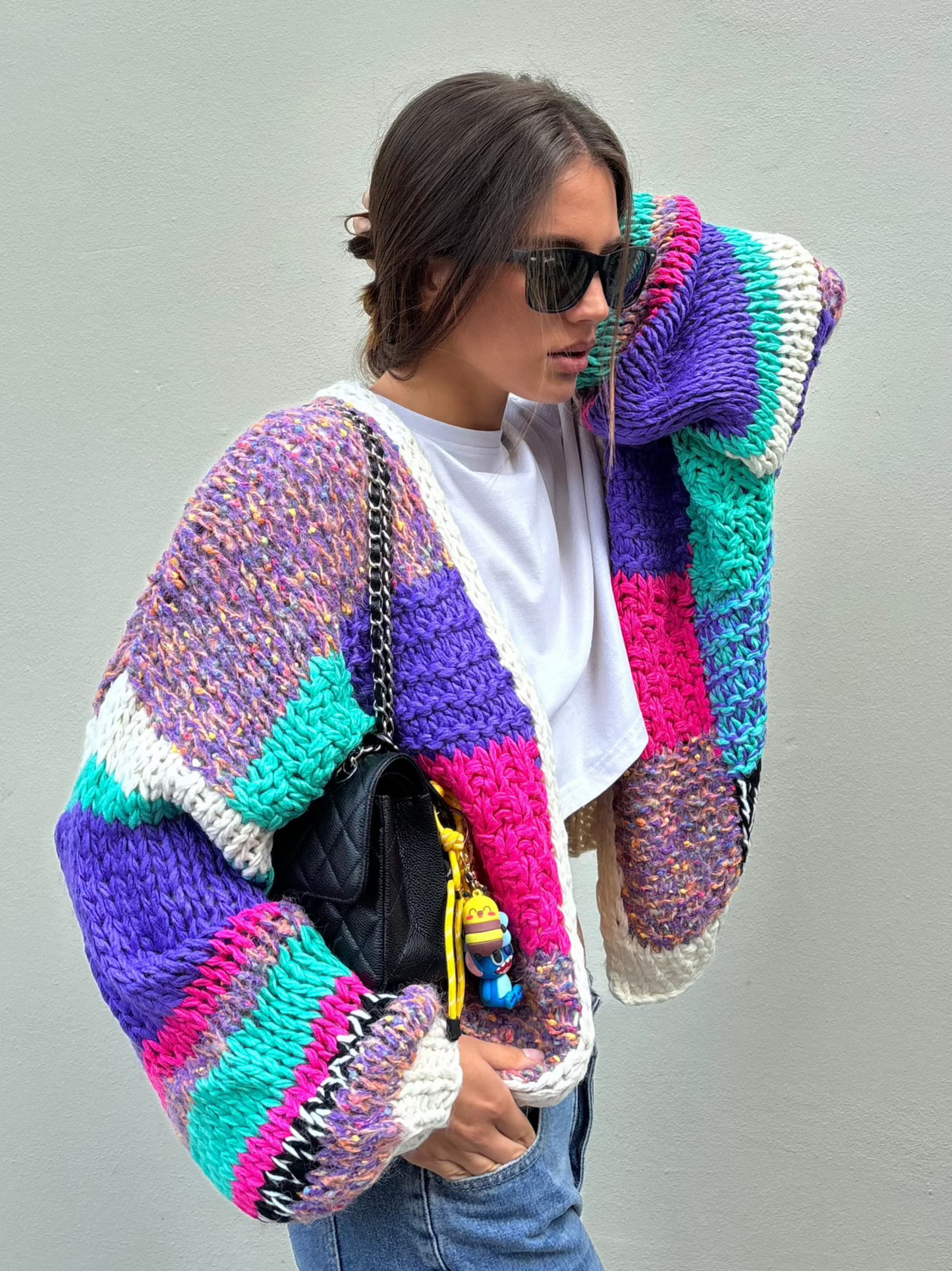 Cardigan patchwork