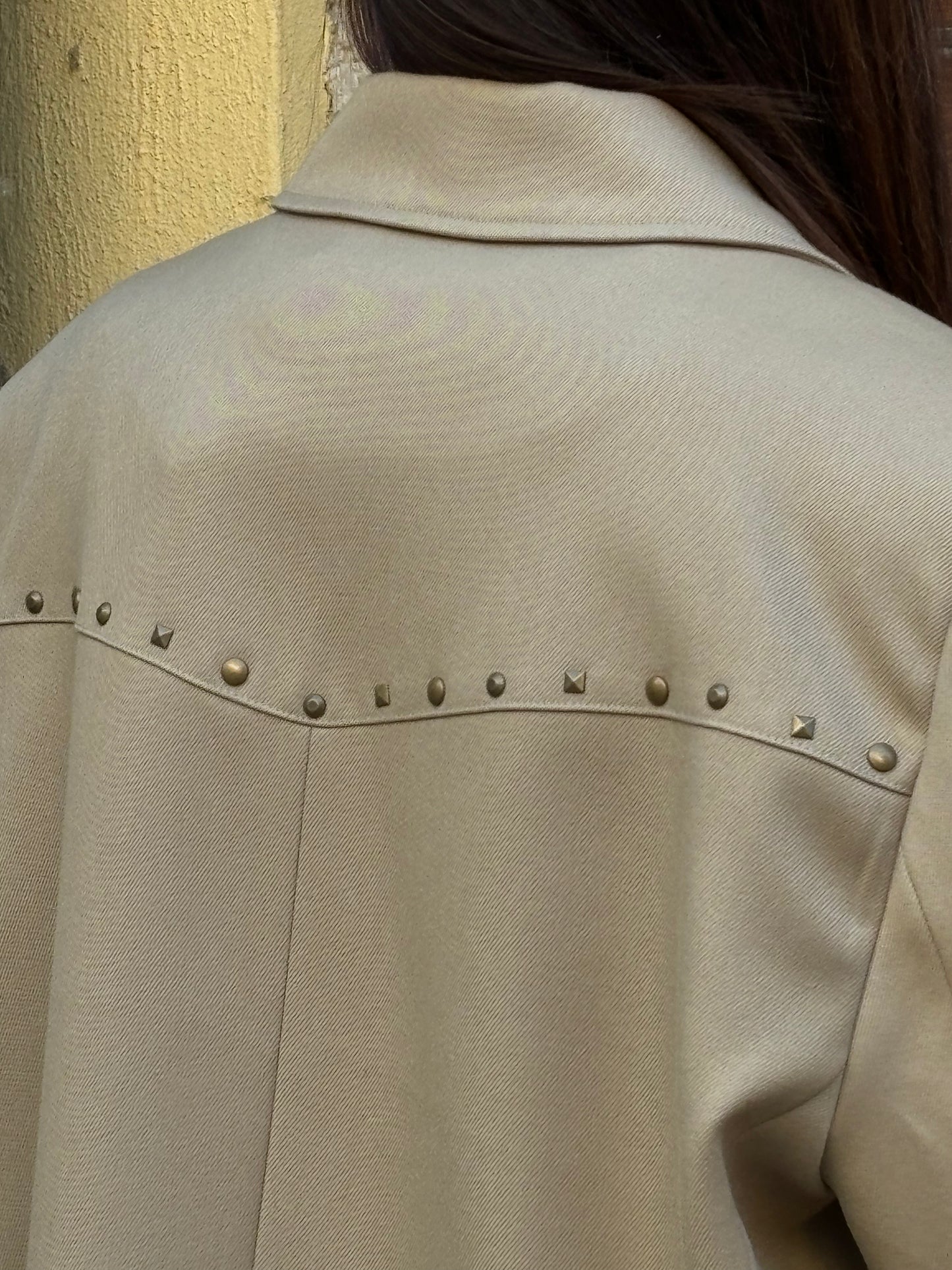 Texan blazer with studs