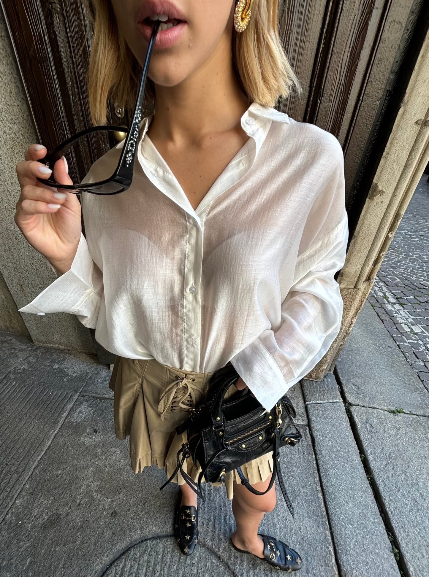 Transparent shirt