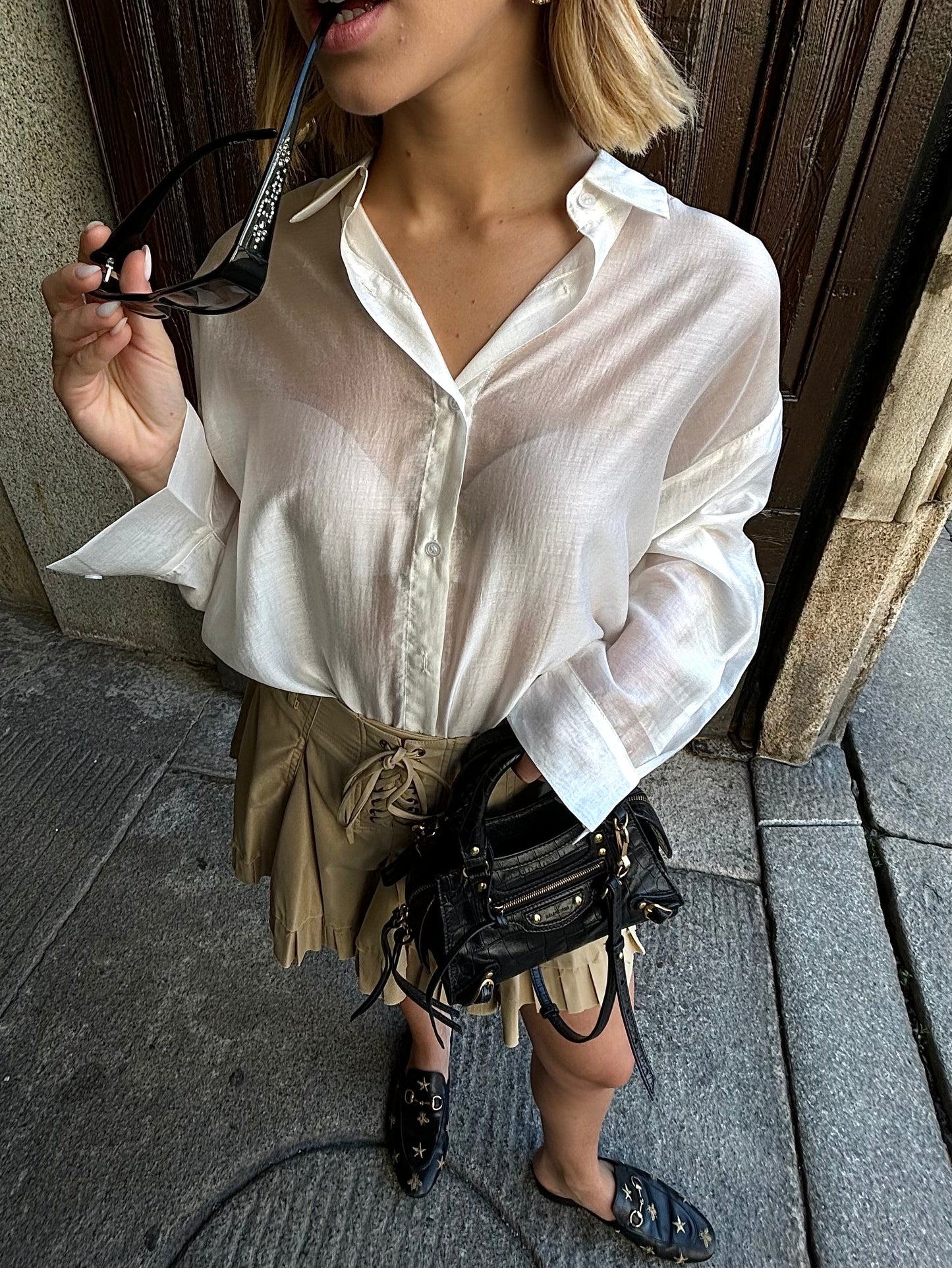 Transparent shirt