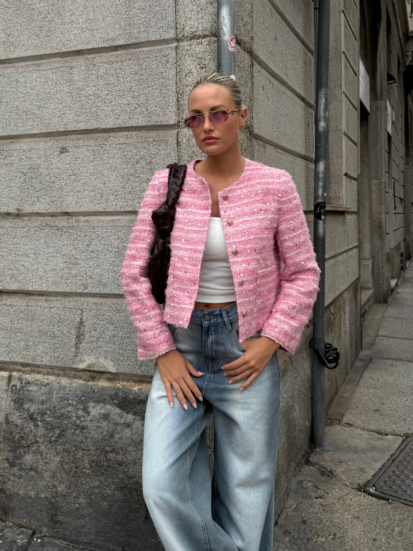 AURORA - Tweed blazer