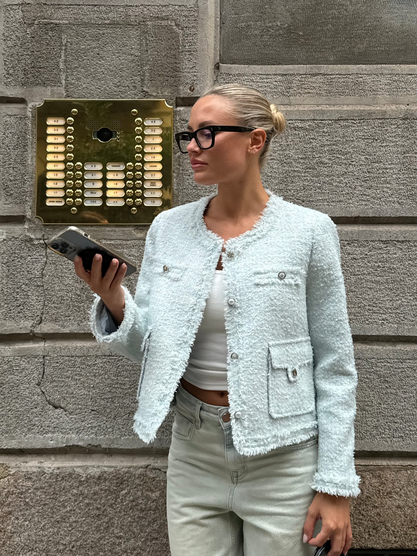 ARIA - Tweed blazer