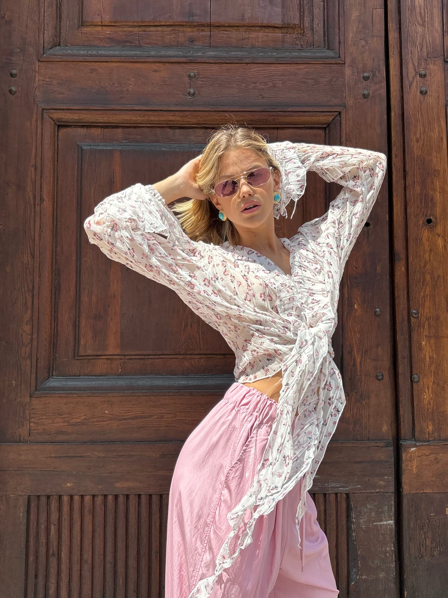 Ruffled shirt