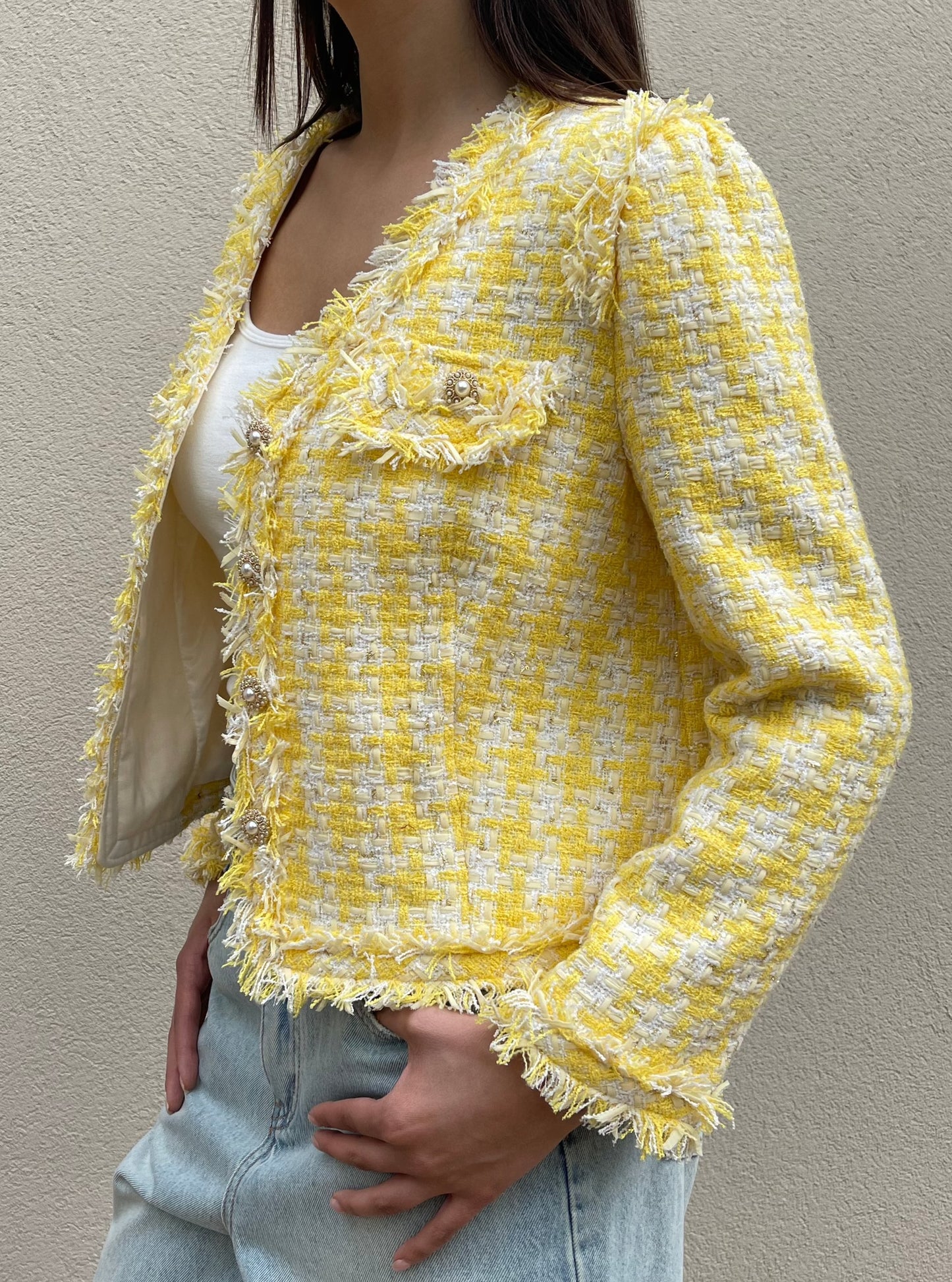MIMOSA - Blazer in tweed