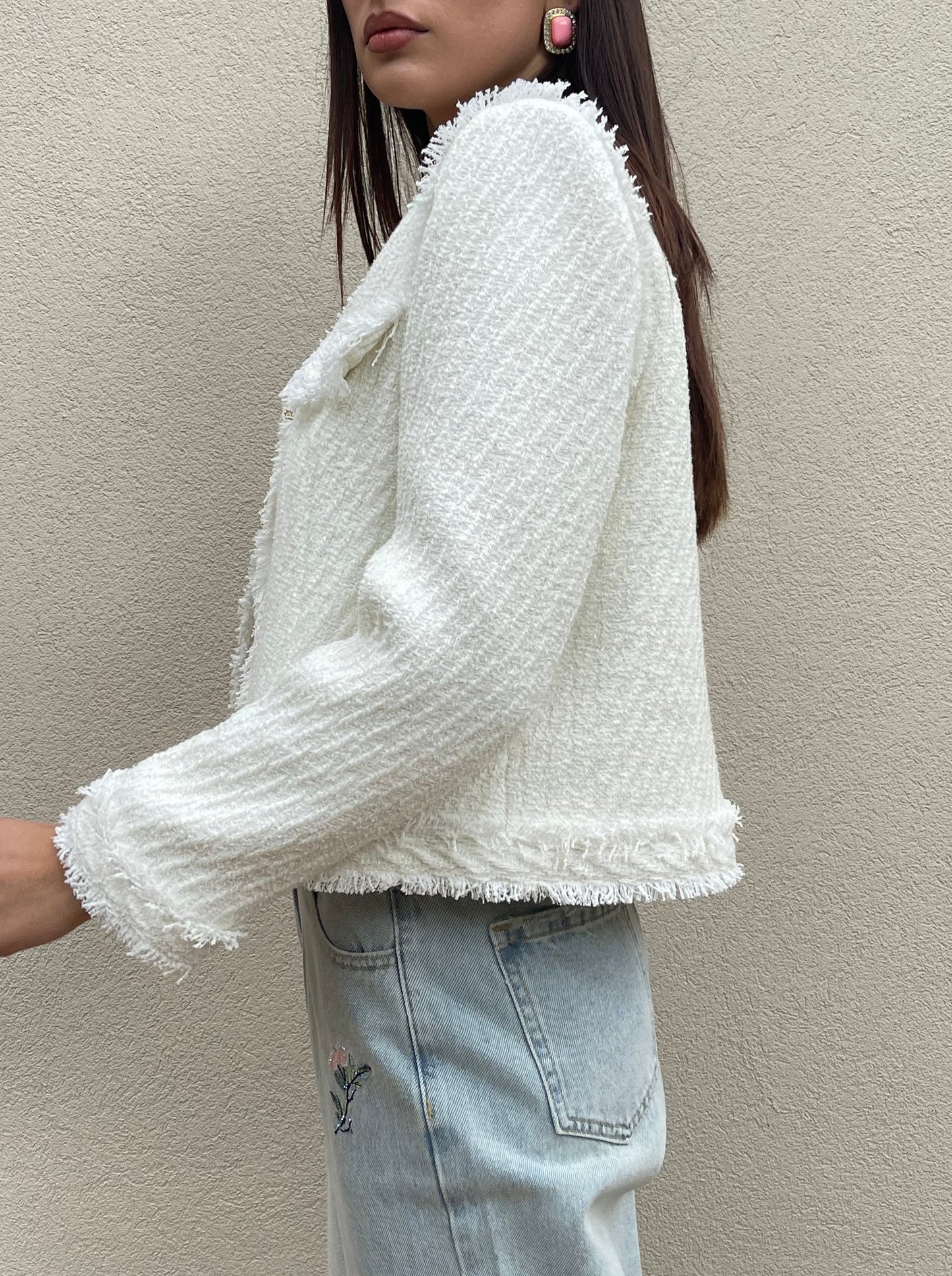 VANILLA - Tweed blazer