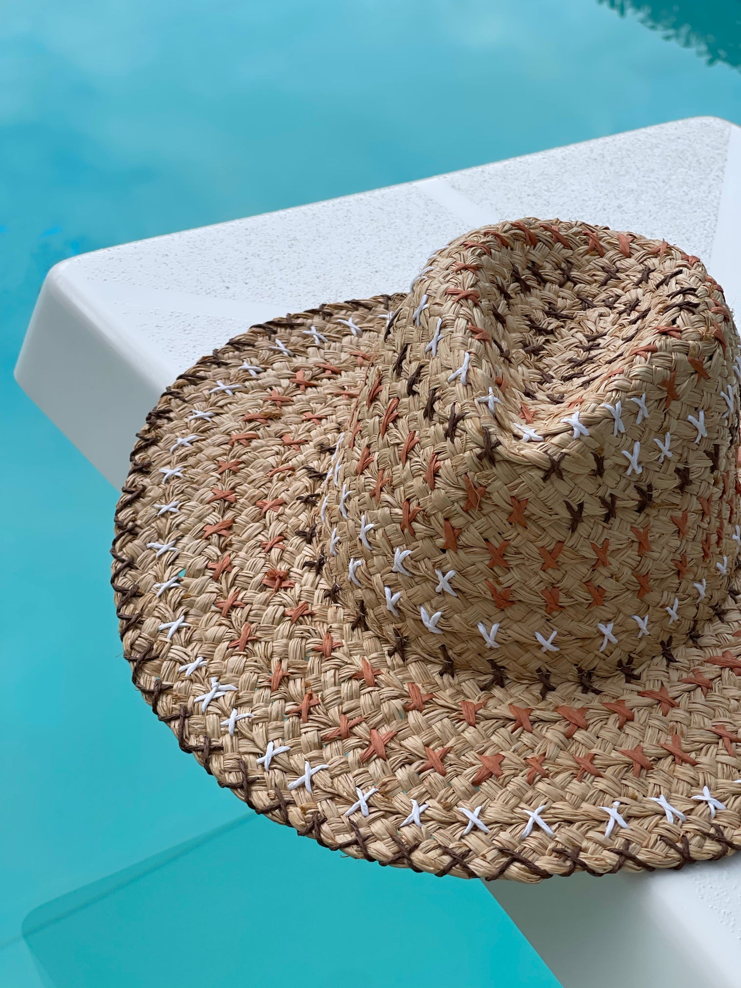 Multicolored hat
