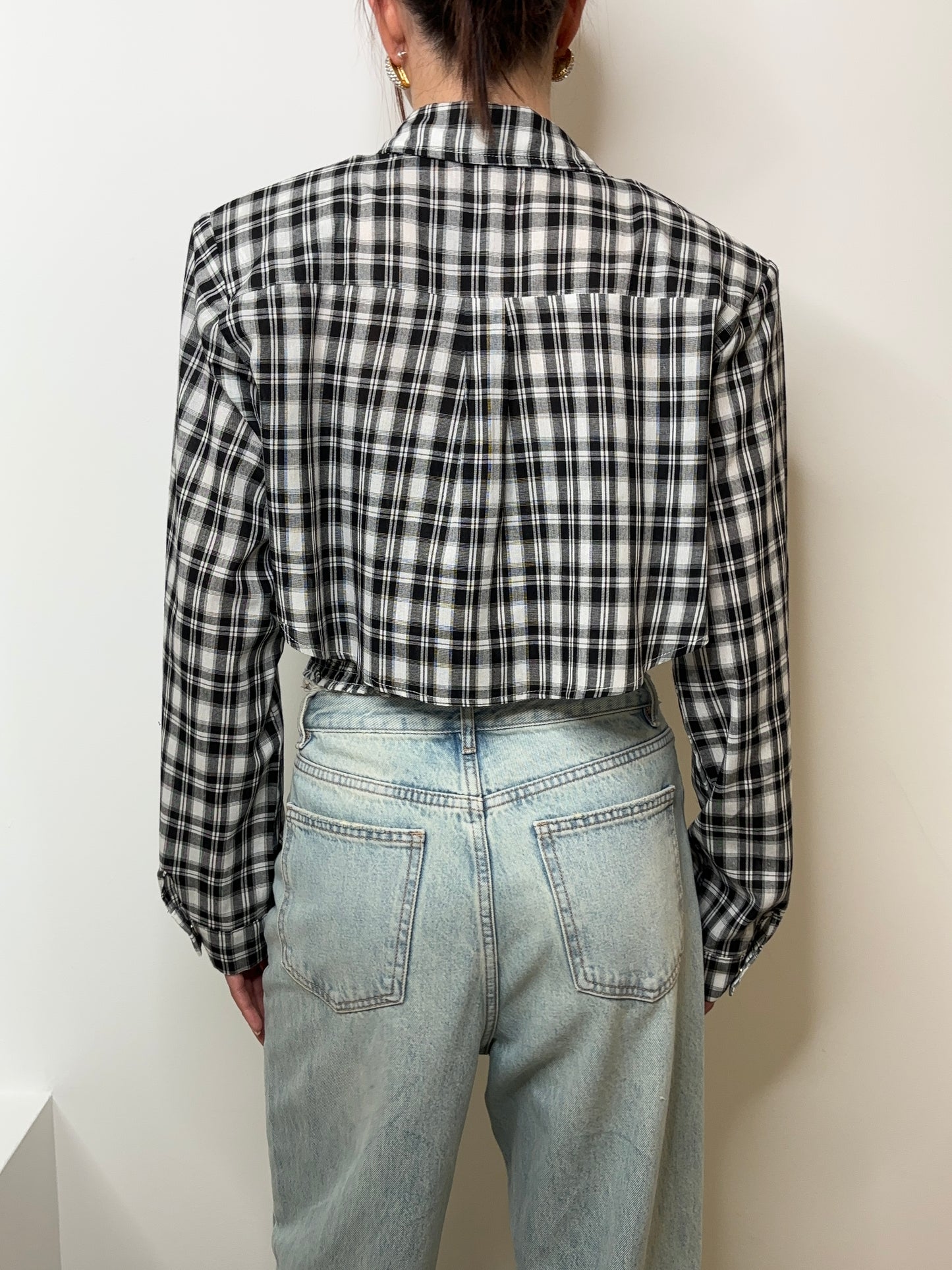 Coordinated black check set