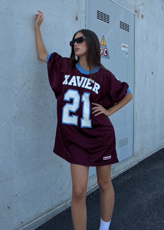 T-shirt dress baseball 21