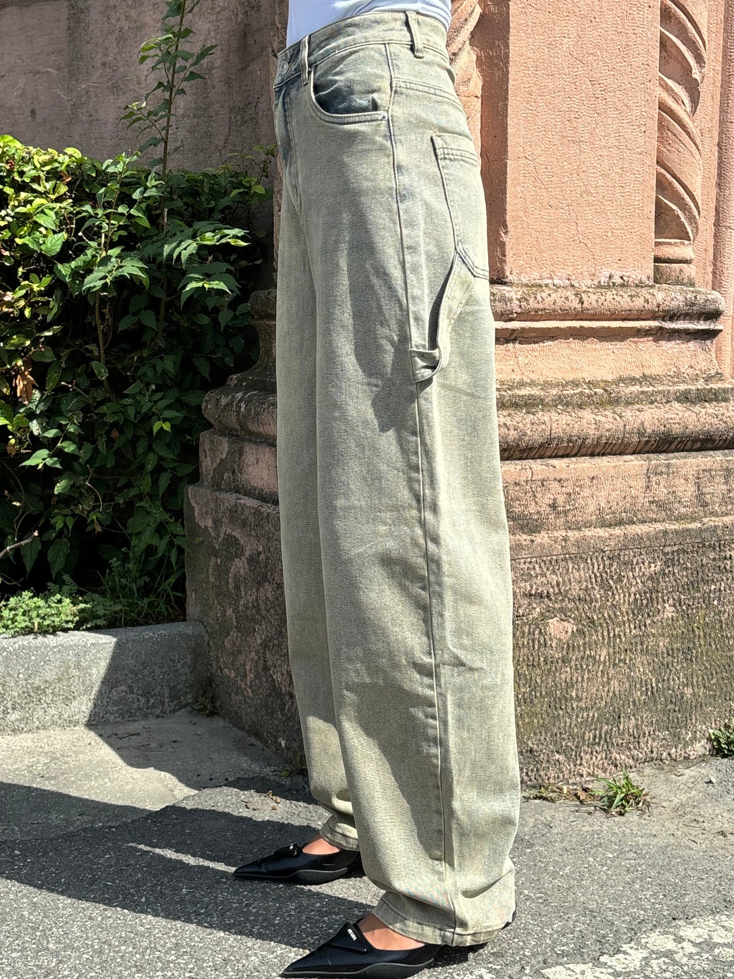 Jeans carpenter barrel leg