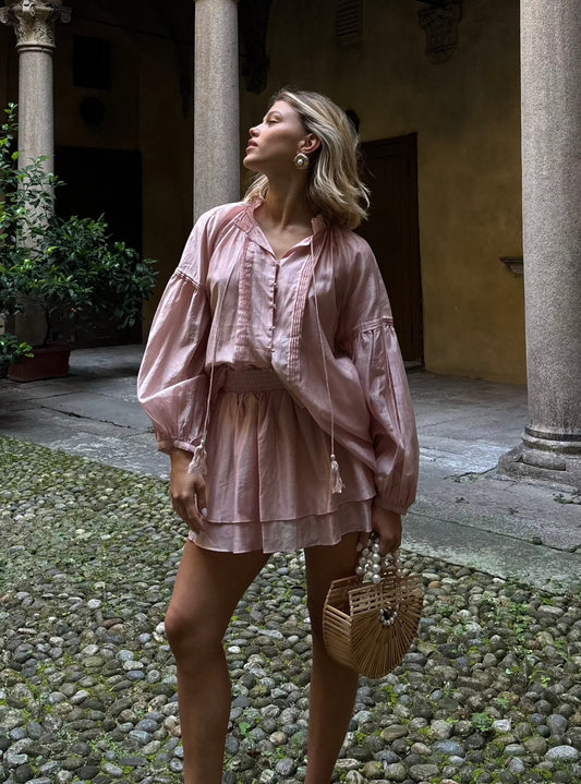 Co-ord set camicia + minigonna