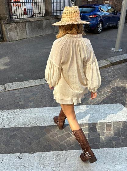 Co-ord set camicia + minigonna