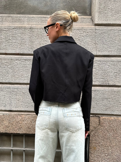 Cropped blazer