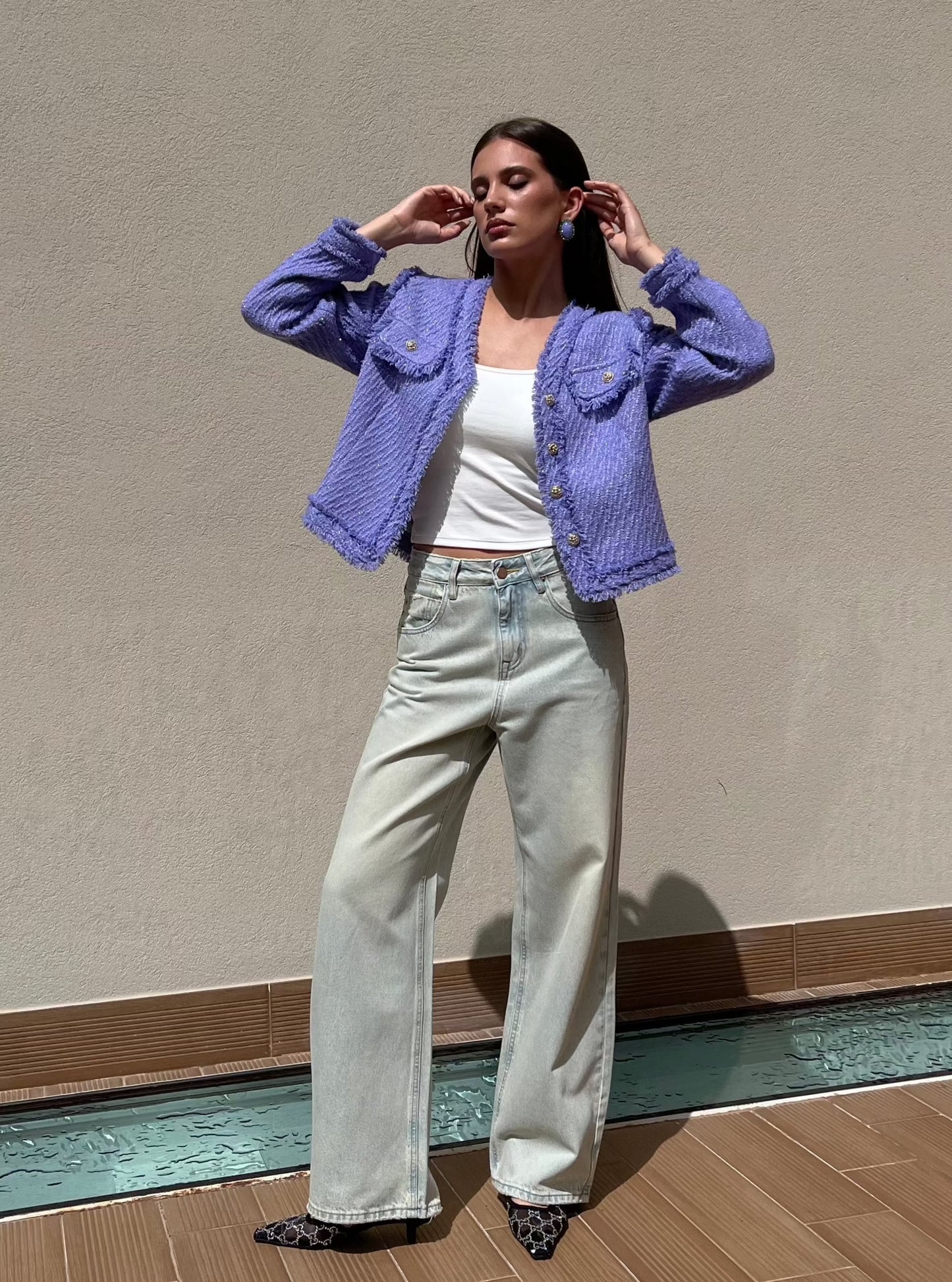 IRIS - Tweed blazer