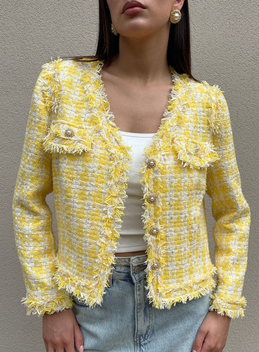 MIMOSA - Blazer in tweed