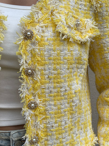 MIMOSA - Blazer in tweed