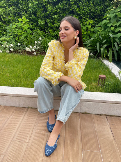 MIMOSA - Blazer in tweed