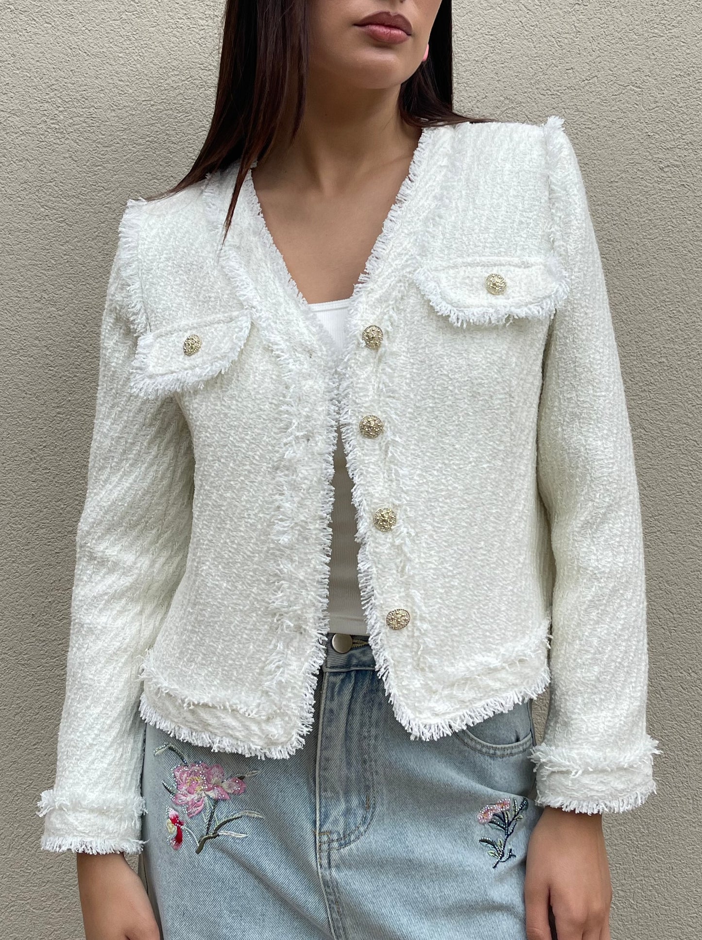 VANIGLIA - Blazer in tweed