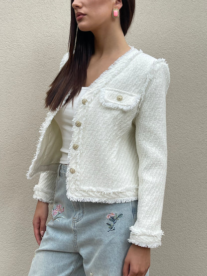 VANIGLIA - Blazer in tweed