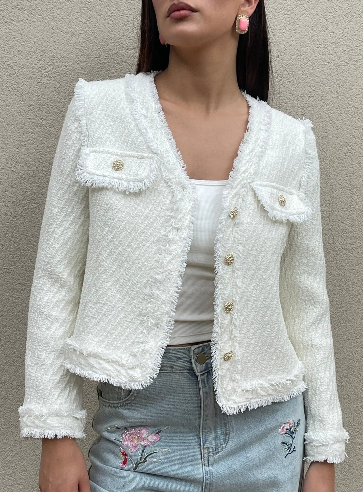 VANIGLIA - Blazer in tweed