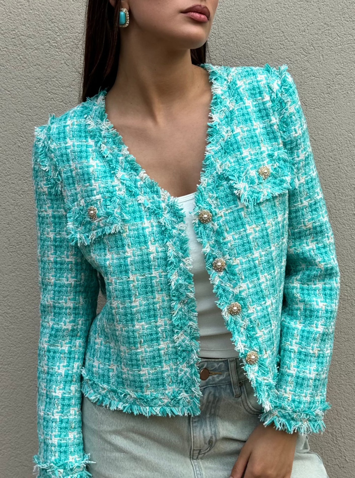 PARADISO - Blazer in tweed