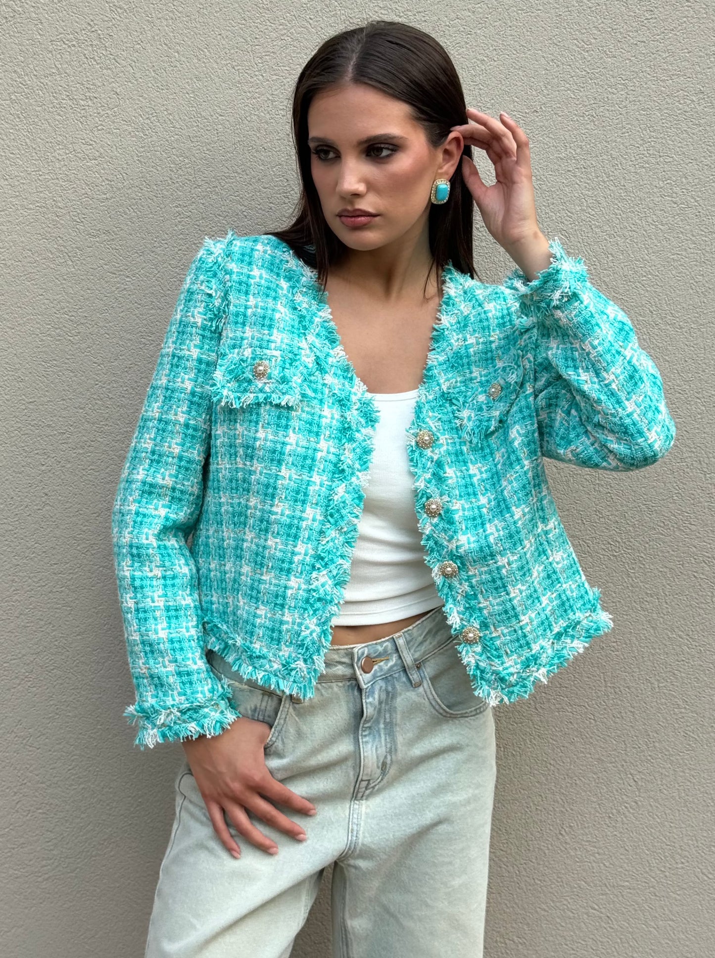 PARADISO - Blazer in tweed