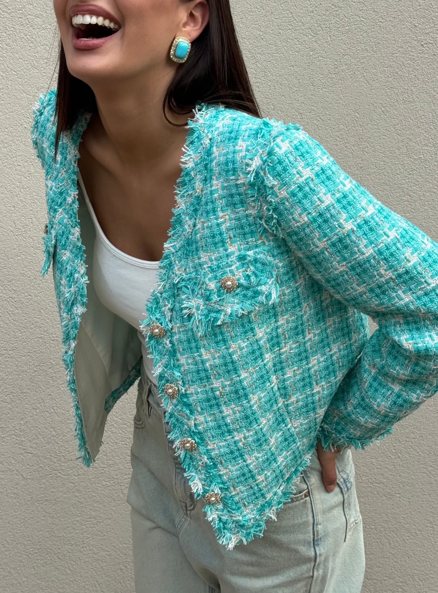 PARADISO - Blazer in tweed