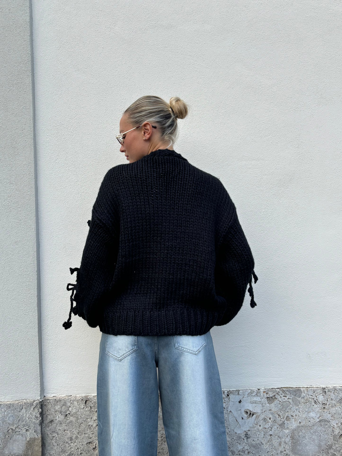 Maxi cardigan fiori