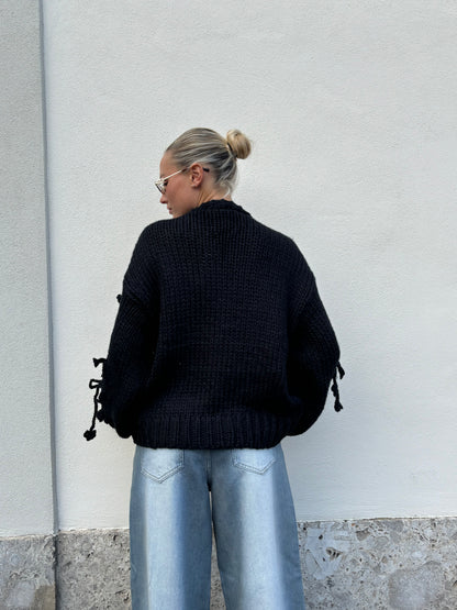 Maxi cardigan fiori