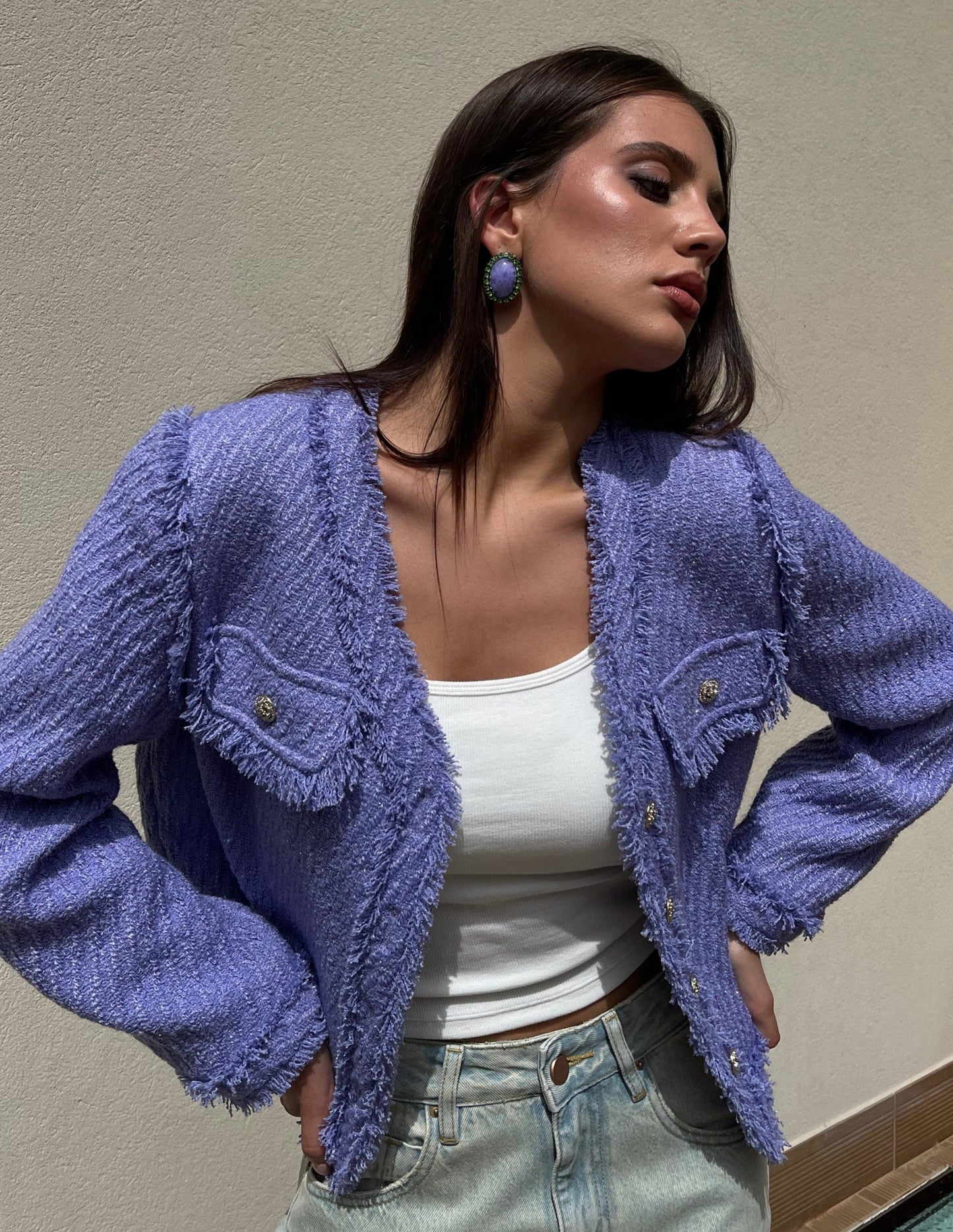 IRIS - Tweed blazer