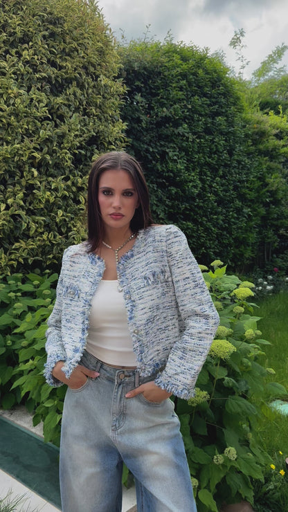 ORTENSIA - Blazer in tweed
